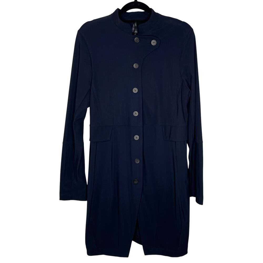 Porto San Francisco Womens Jacket 1 S Black Stretch USA Avant Garde Lagenlook